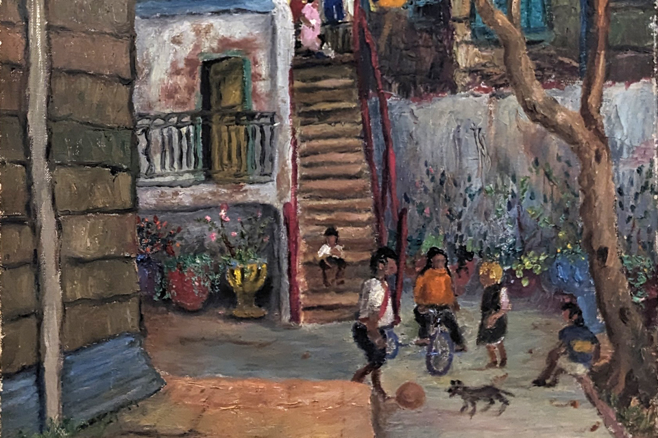 Demetrio Iramain. Cpolortes del Arrabal