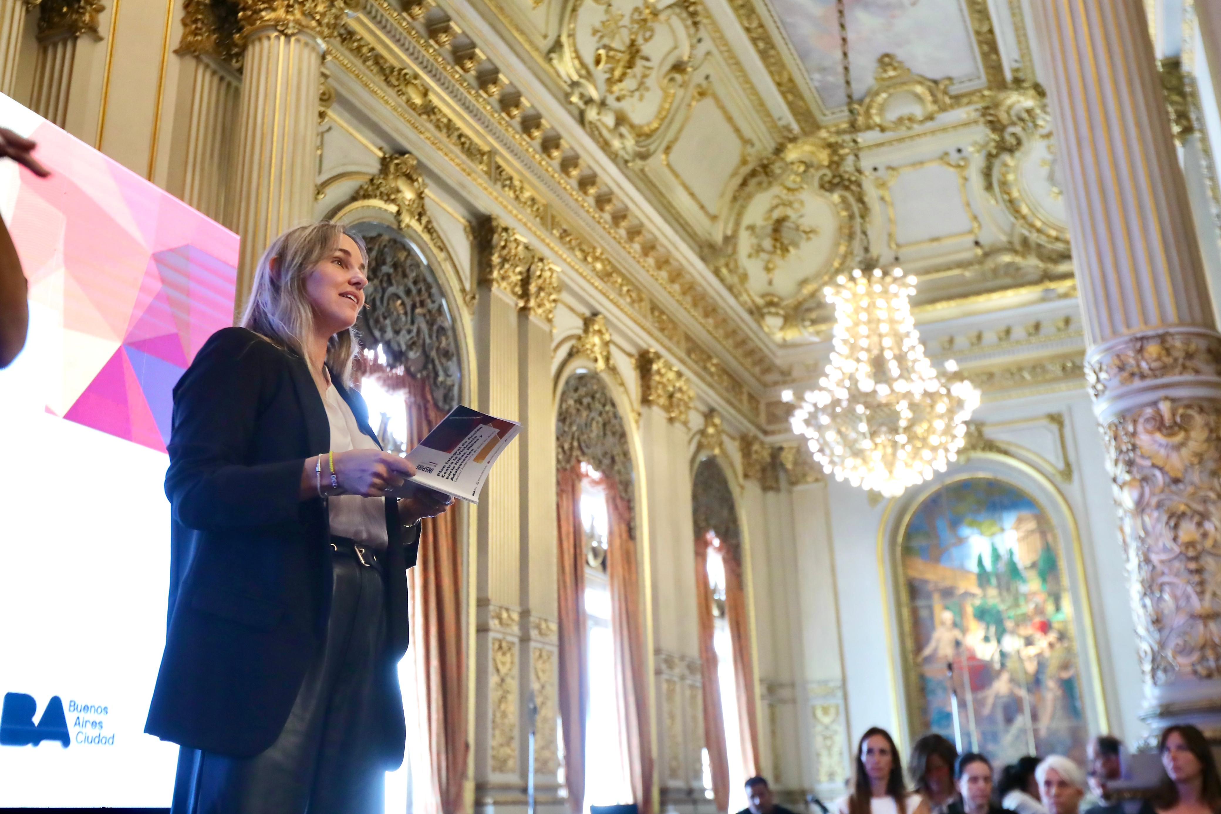 Clara Muzzio presentó un ambicioso plan contra la violencia infantil