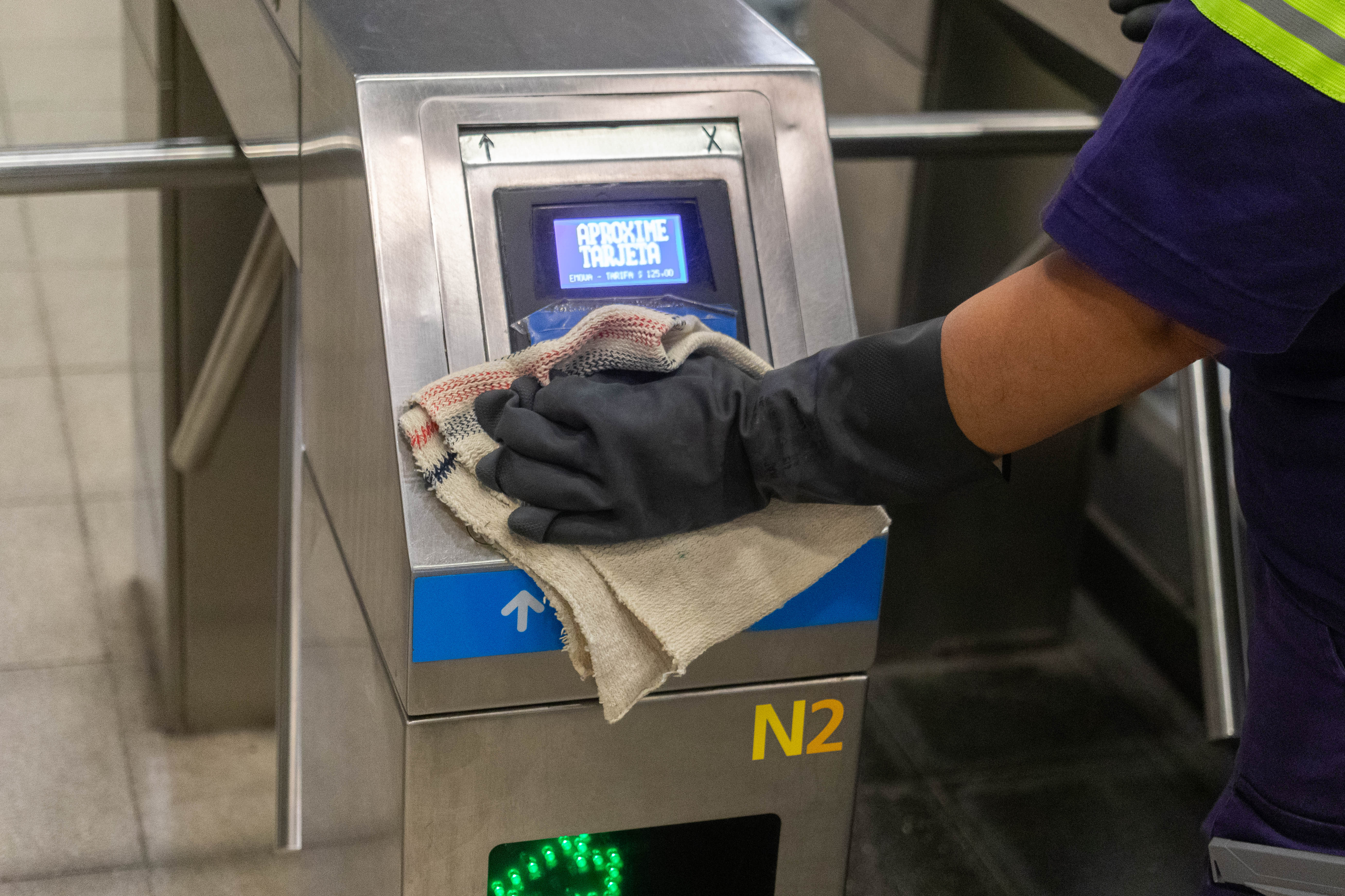 Limpieza de molinetes