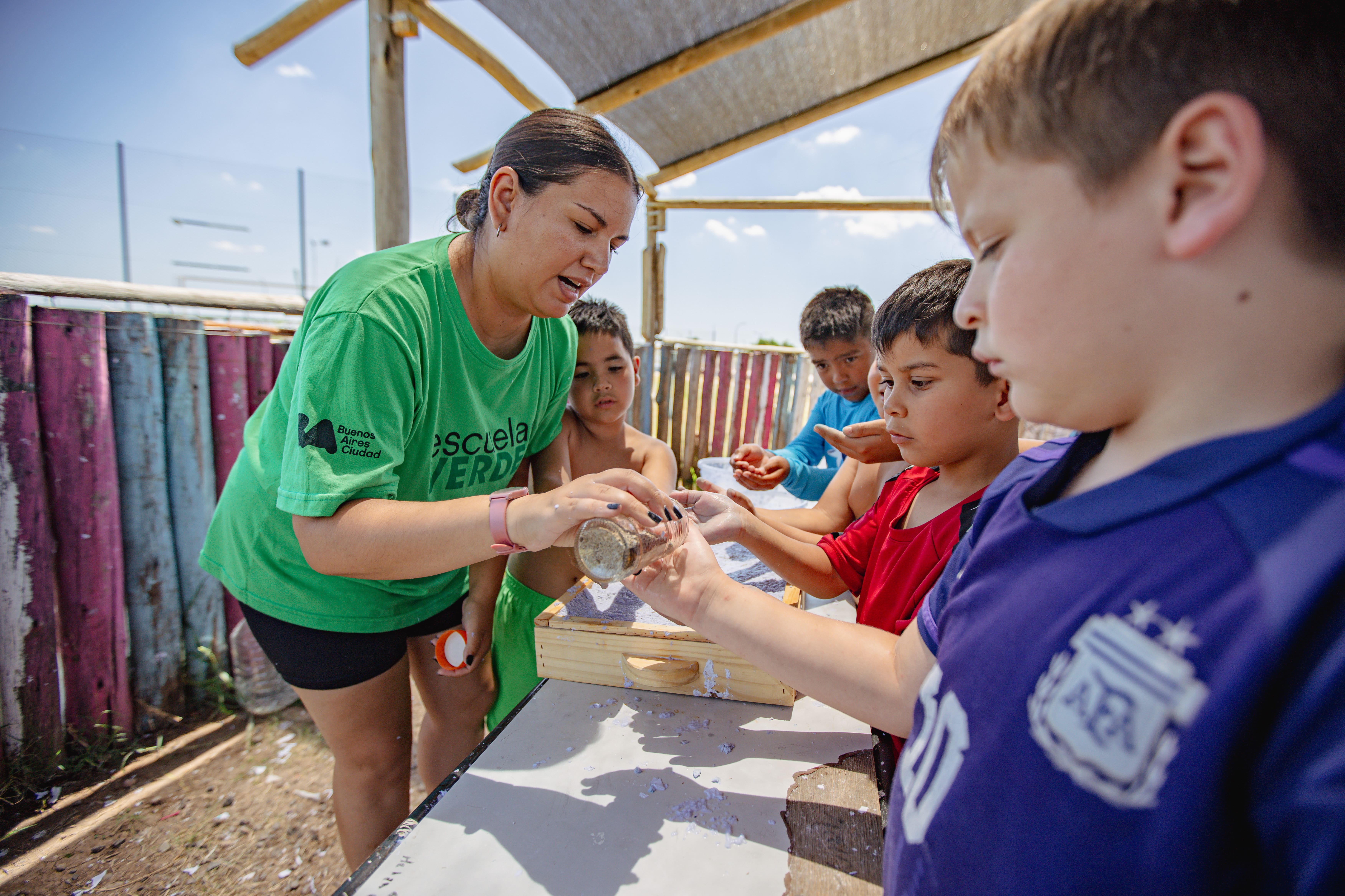 Vacaciones en la escuela