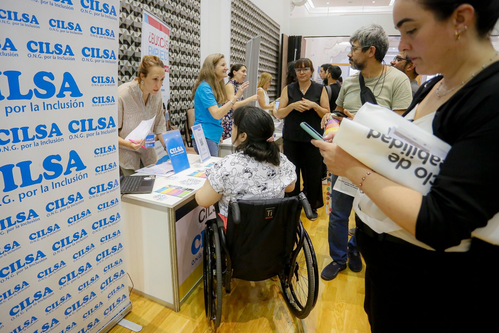 Expo Empleo Barrial: una oportunidad para las personas con discapacidad
