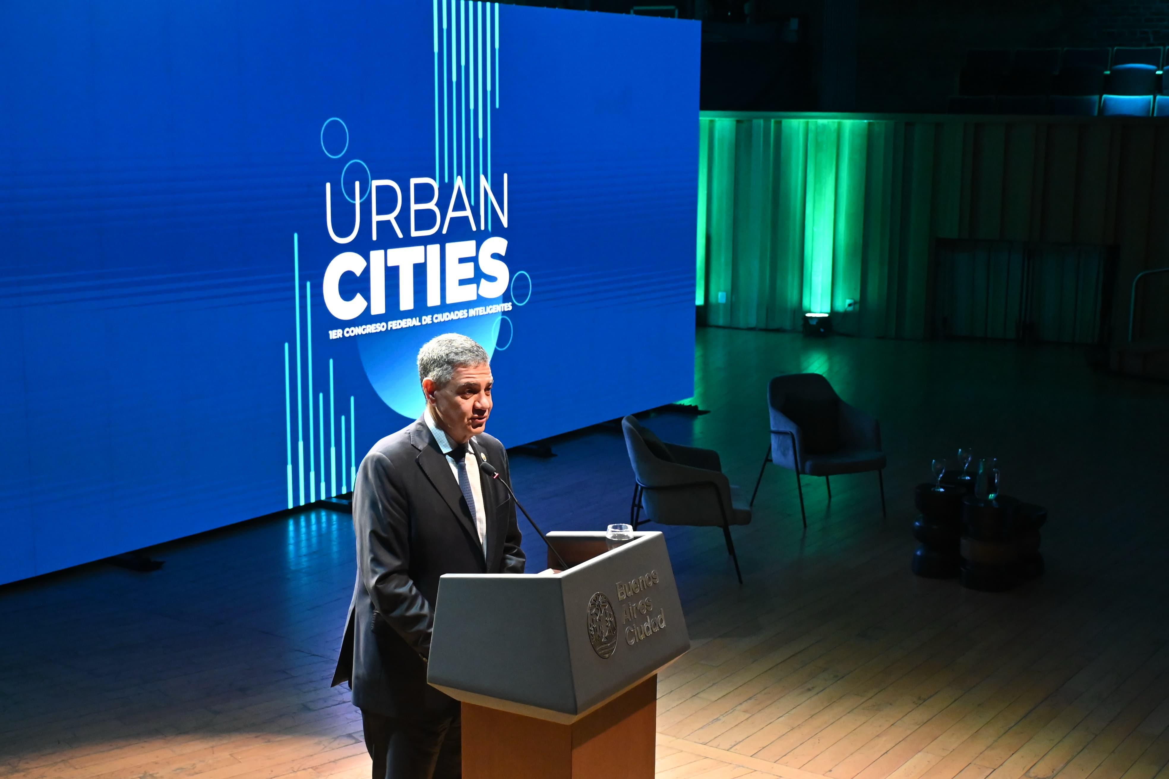 Jorge Macri expuseo en Urban Cities