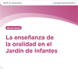 La enseñanza de la oralidad en el Jardín de Infantes - Aportes para la enseñanza