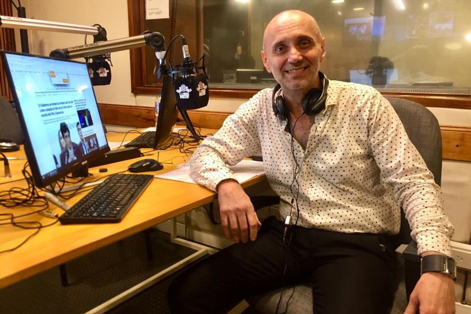 Luis Formento, conductor de Por la Vuelta