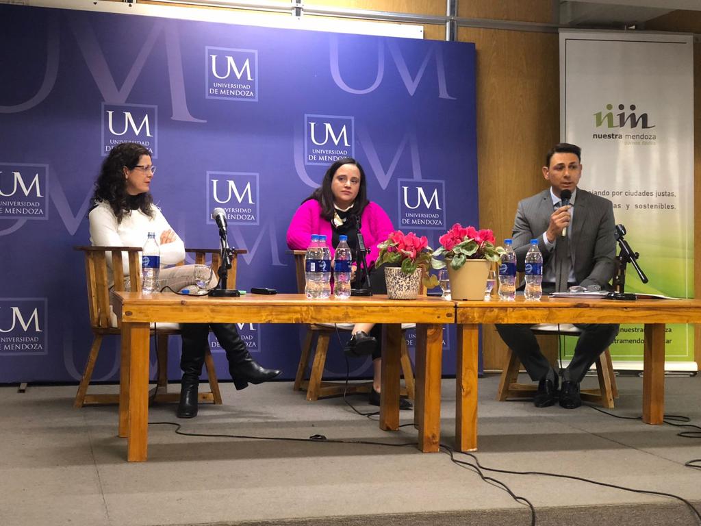 Presentación de la Titular del OGDAI en Mendoza