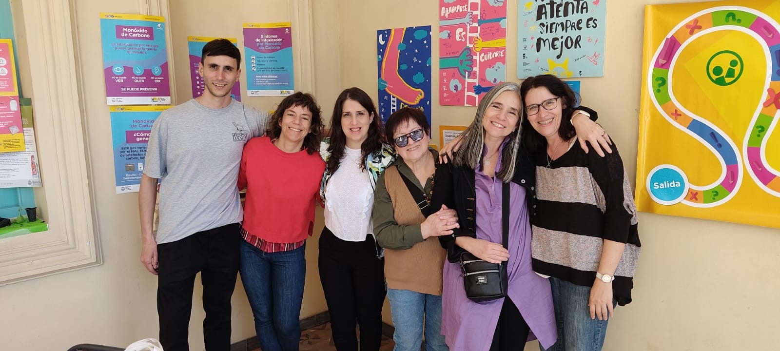 Parte del equipo de Salud Ambiental