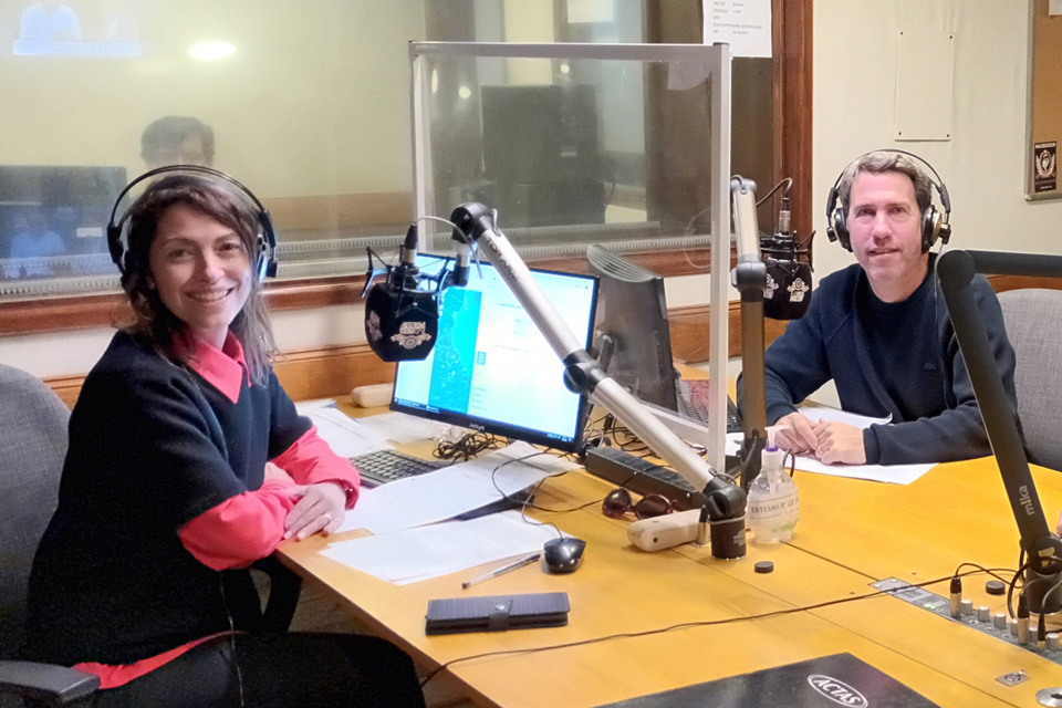 Paula Sterczek y Esteban Kozlovsky