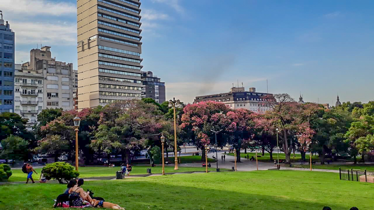 imagen de la plaza san martin 