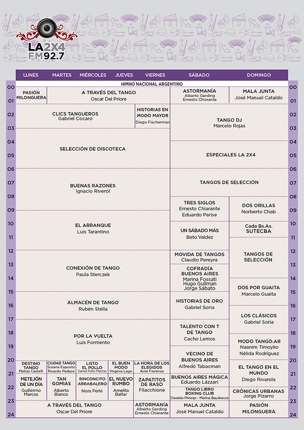 Programación FM 92.7