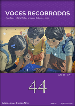Revista historia oral numero 44