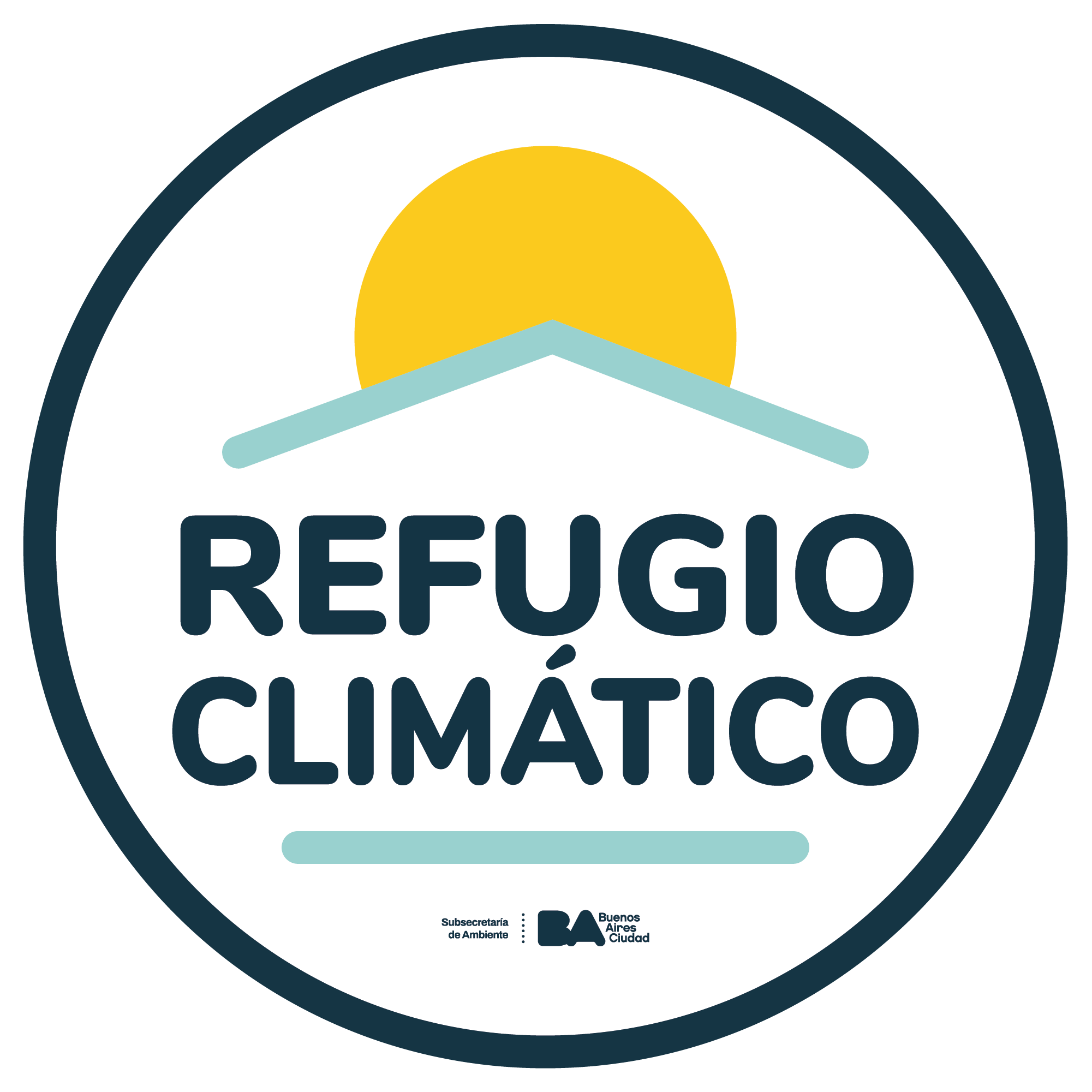 Logo de la red de refugios climáticos