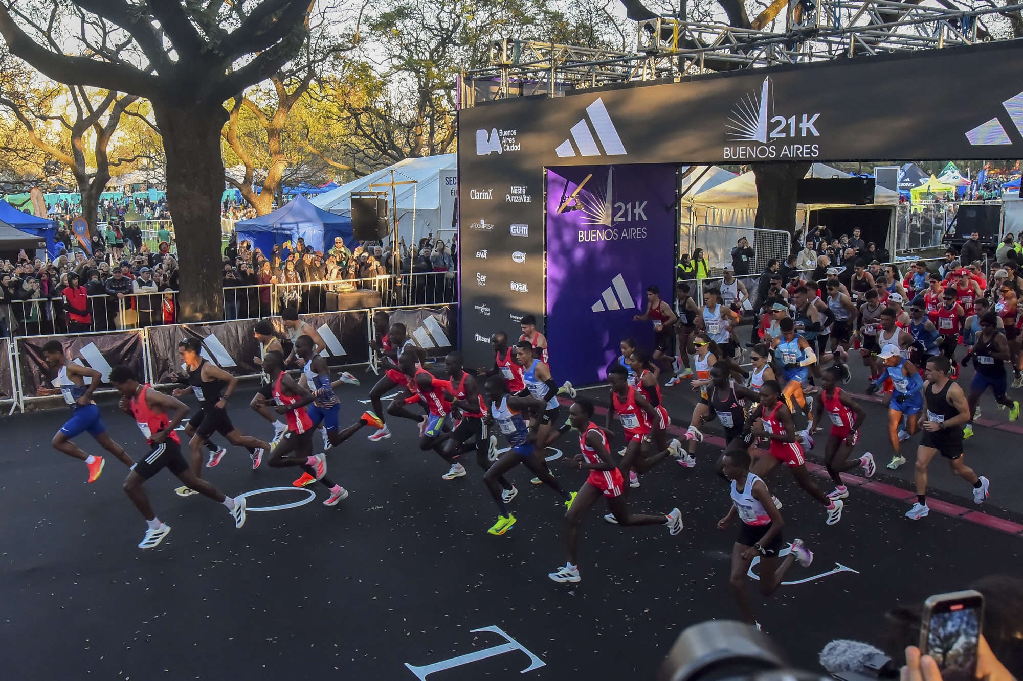 Media Maratón récord en la Ciudad: más de 31.500 corredores y figuras de elite internacional