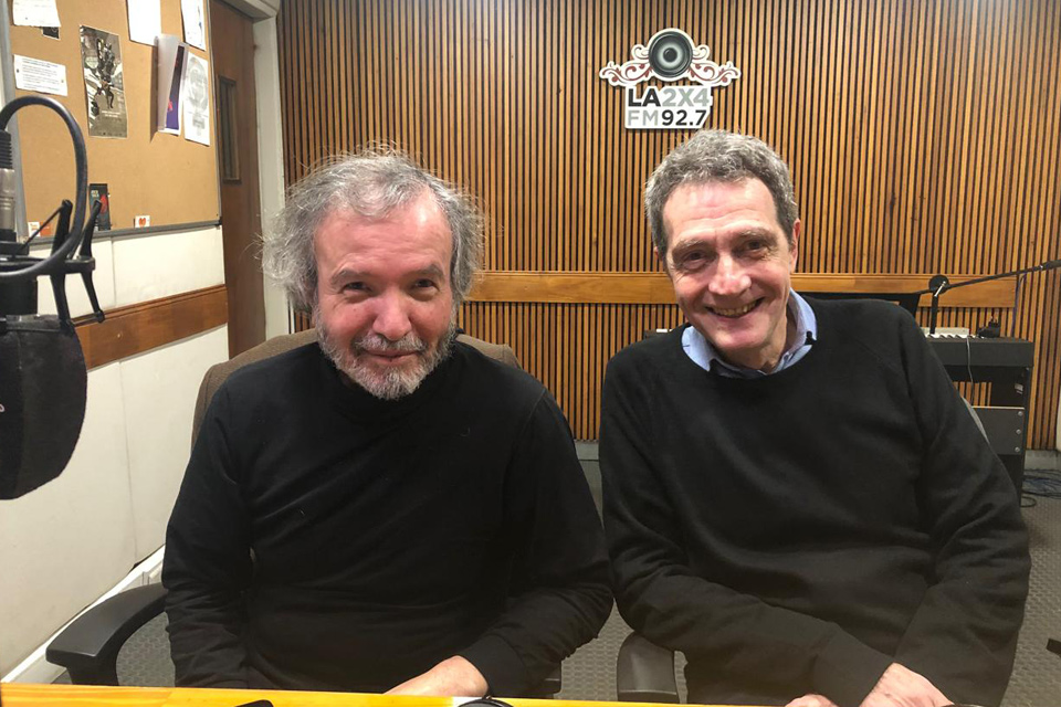 Luis Tarantino y Gustavo Mozzi