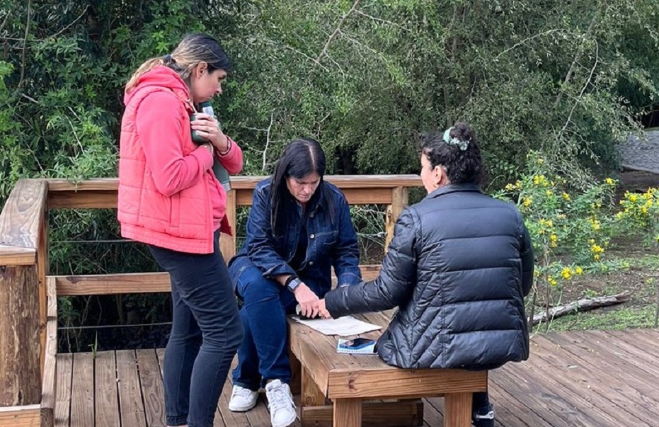 Premio Germina - docentes trabajando