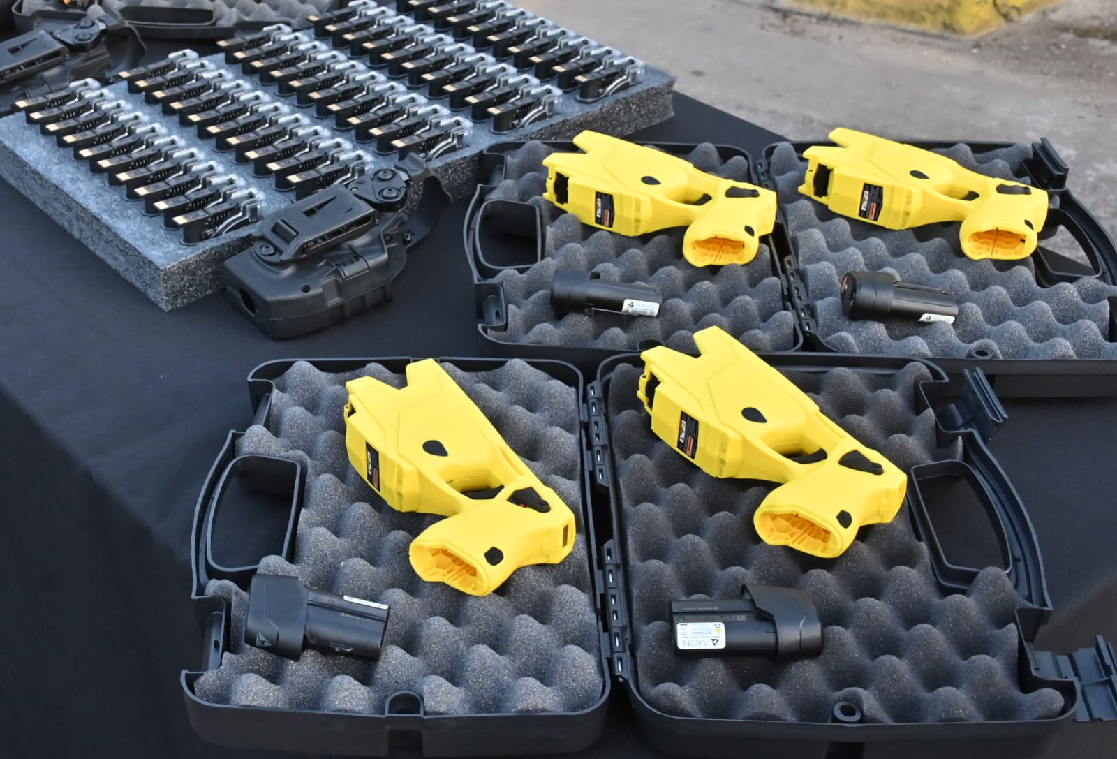 Las pistolas taser de la Policía de la Ciudad