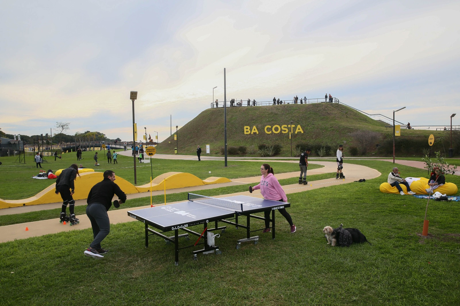 La Ciudad inauguró el Parque del Vega