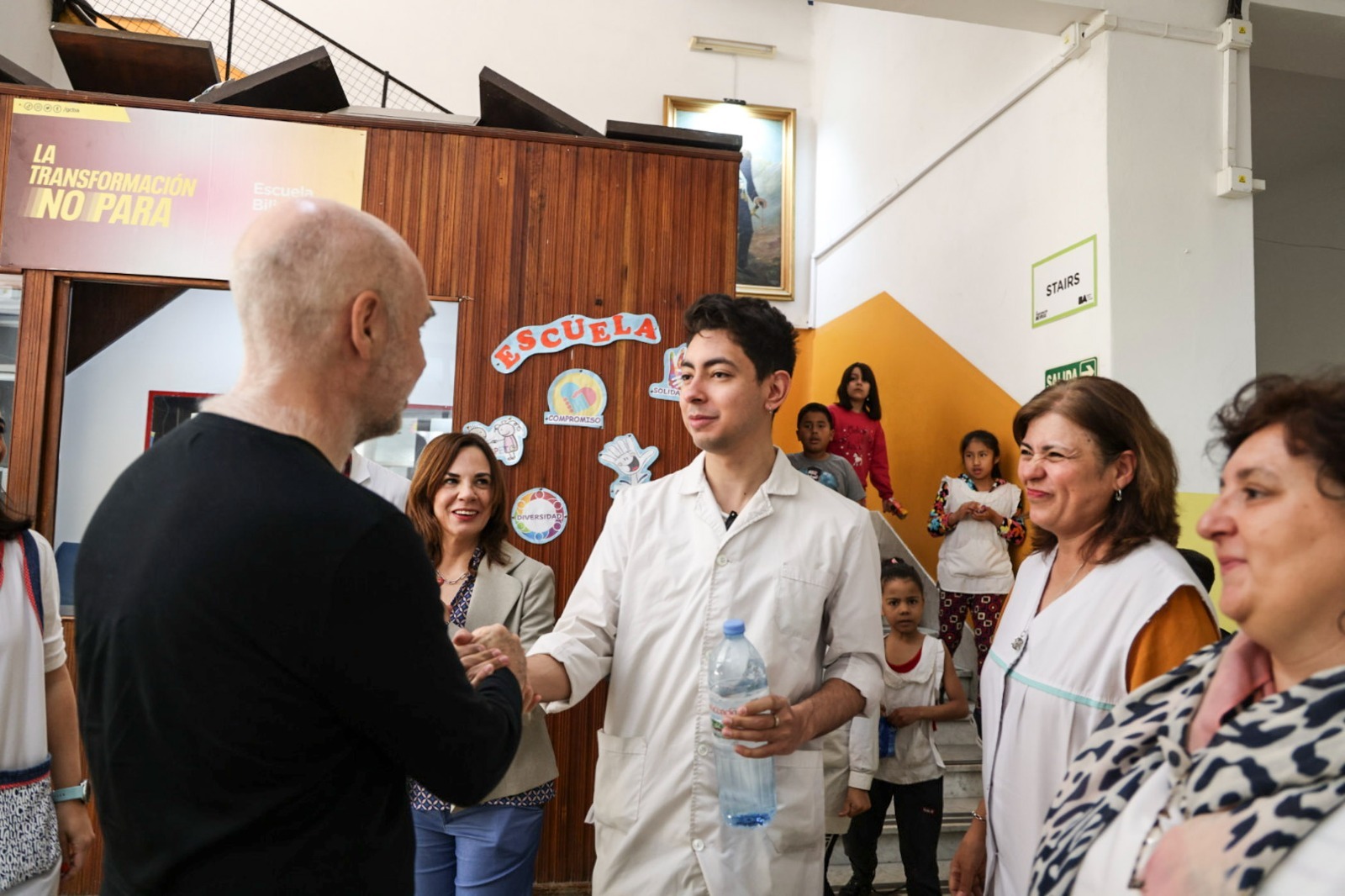 Rodríguez Larreta recorrió una escuela bilingüe