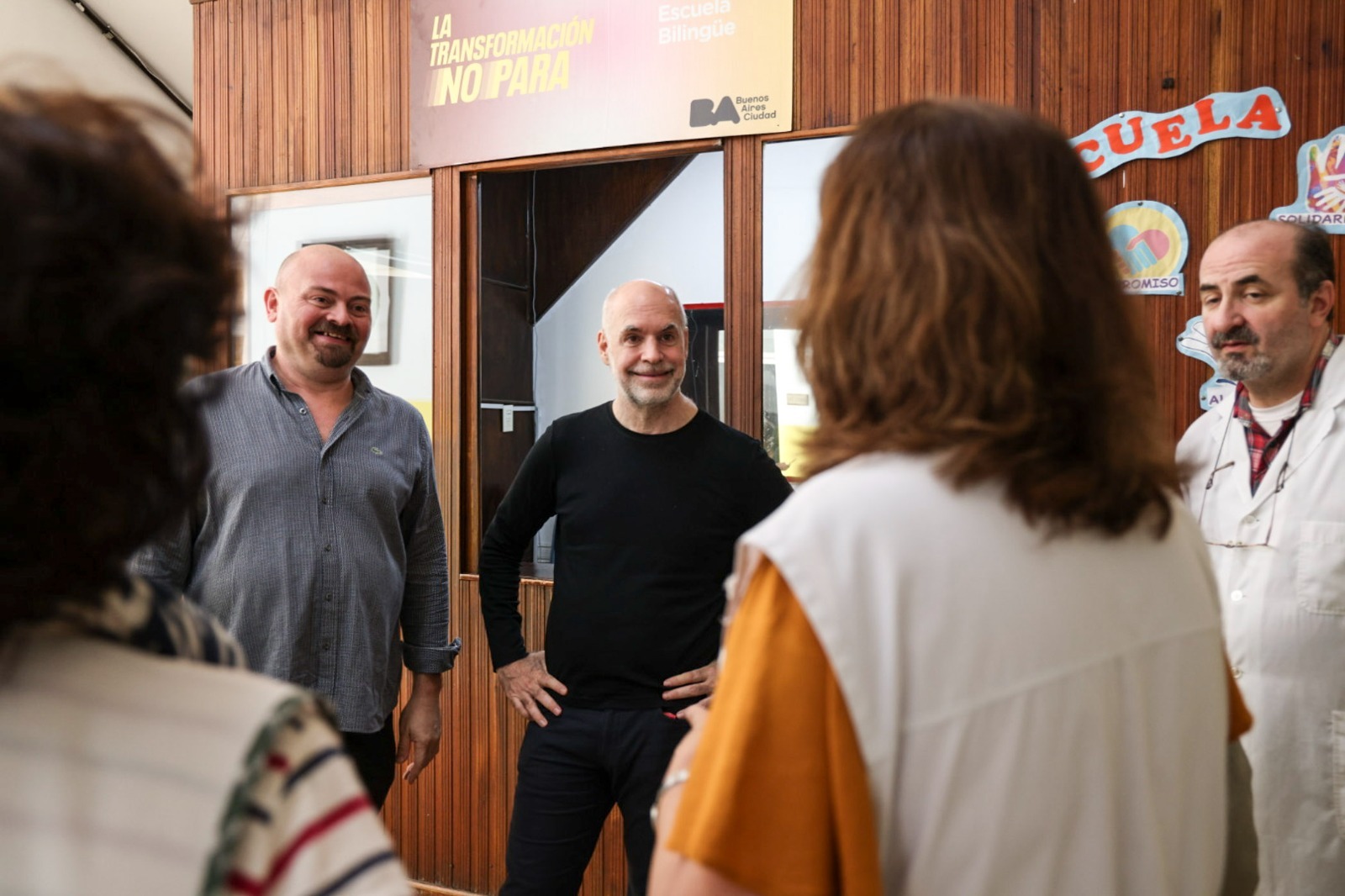 Rodríguez Larreta recorrió una escuela bilingüe