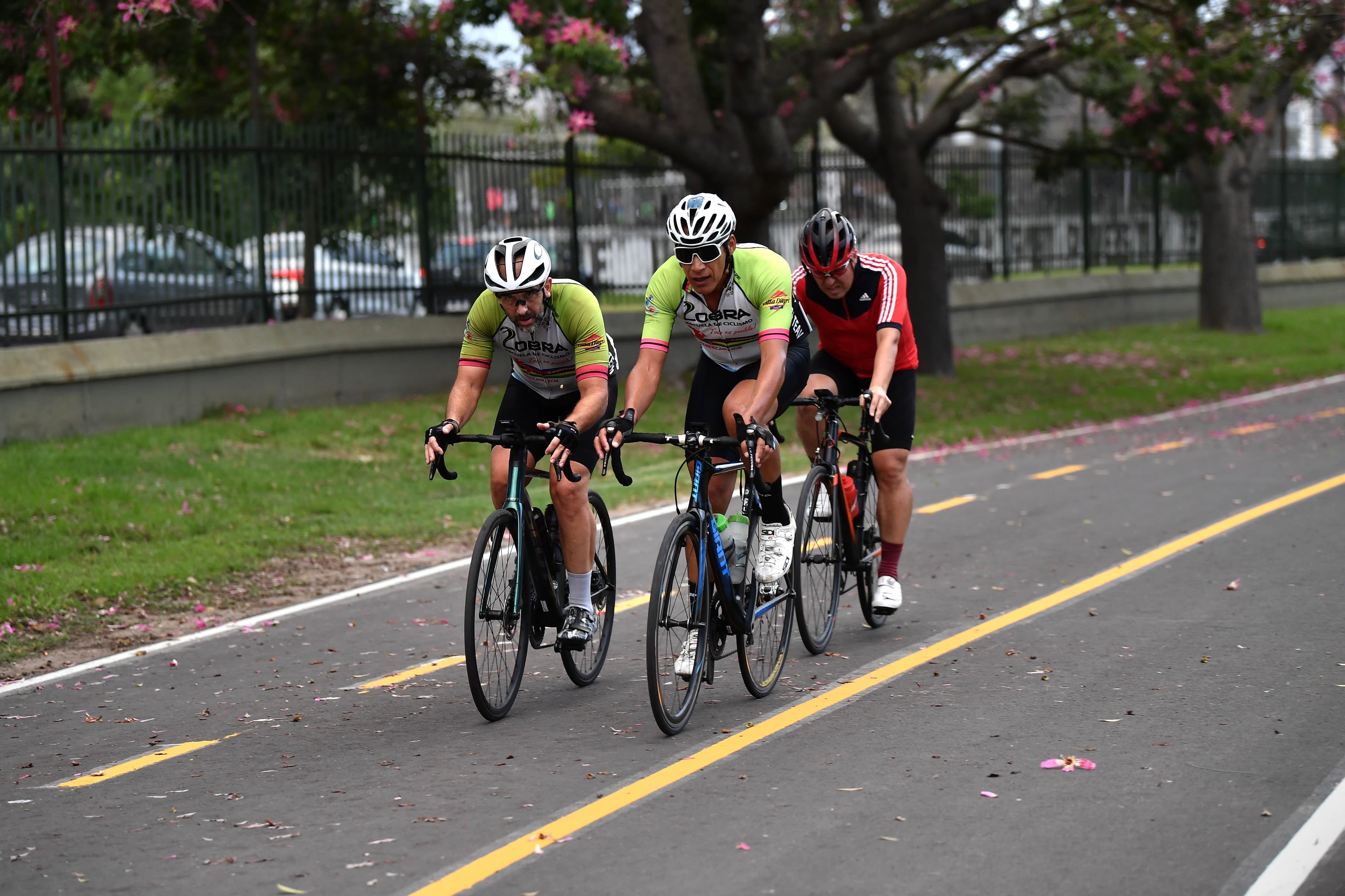 Ya funciona la nueva pista de ciclismo del Parque Sarmiento 