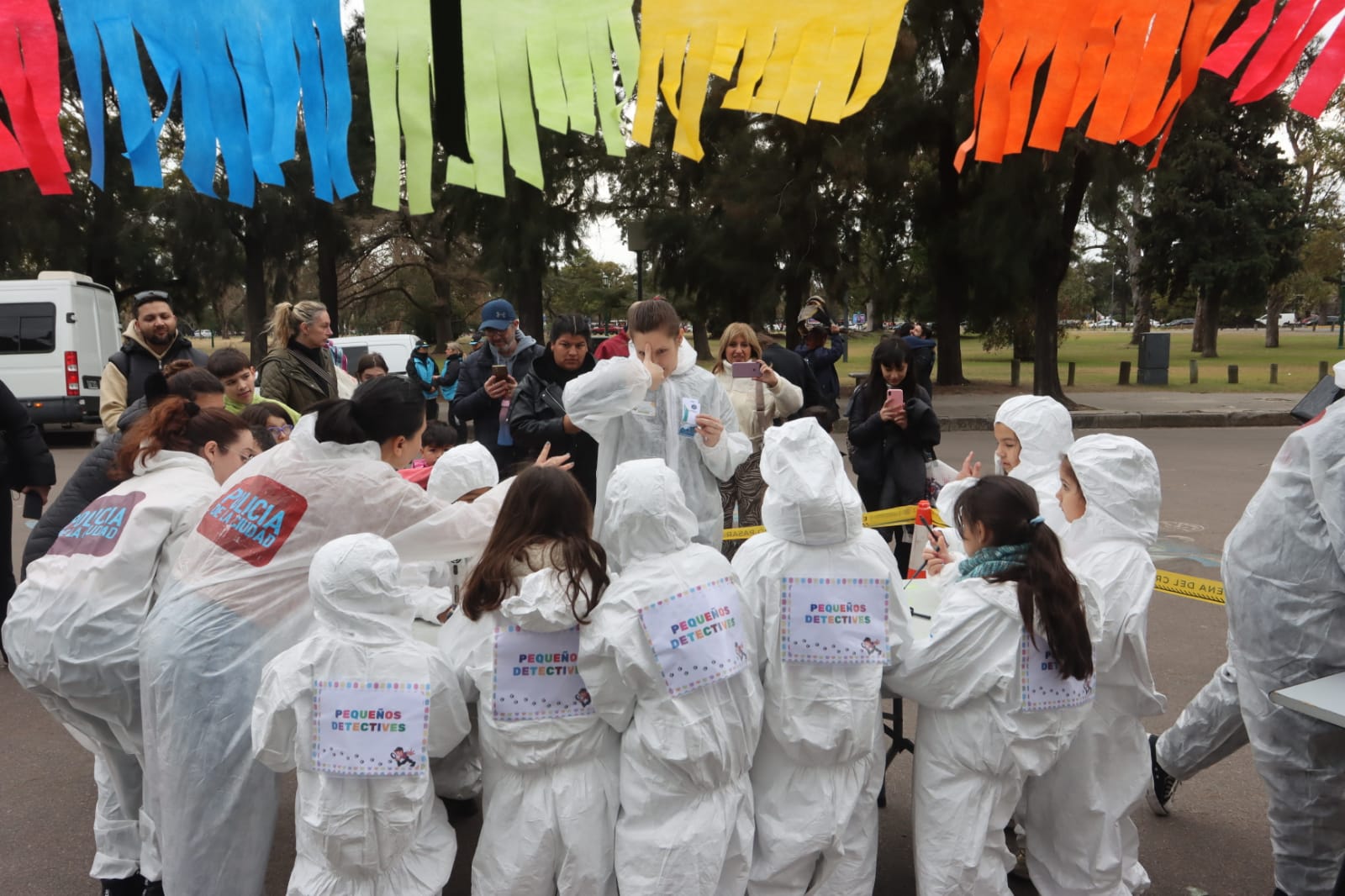 Niños en el Parque 3 de Febrero