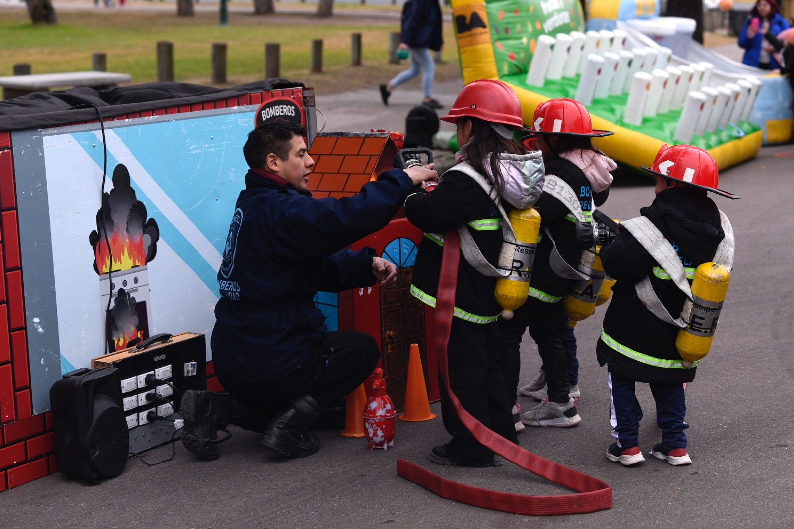 Bomberos por un día