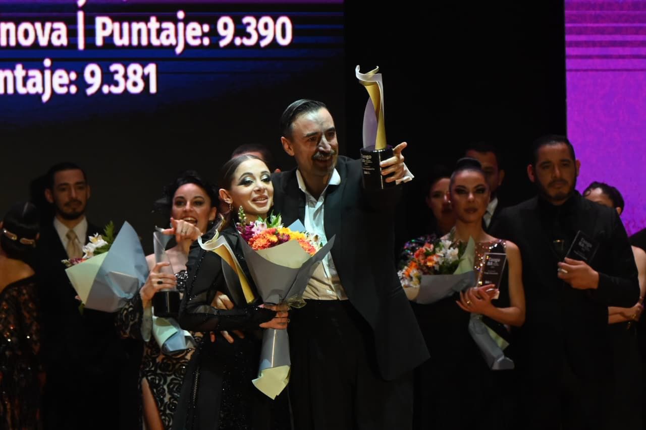 Una pareja de la Ciudad ganó el Campeonato Mundial de Tango entre finalistas de 50 países 