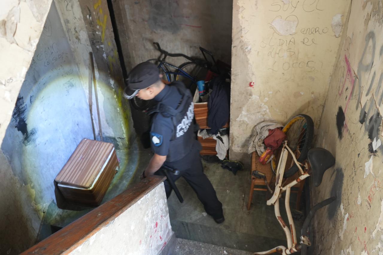 Desalojos de la Ciudad en Palermo.