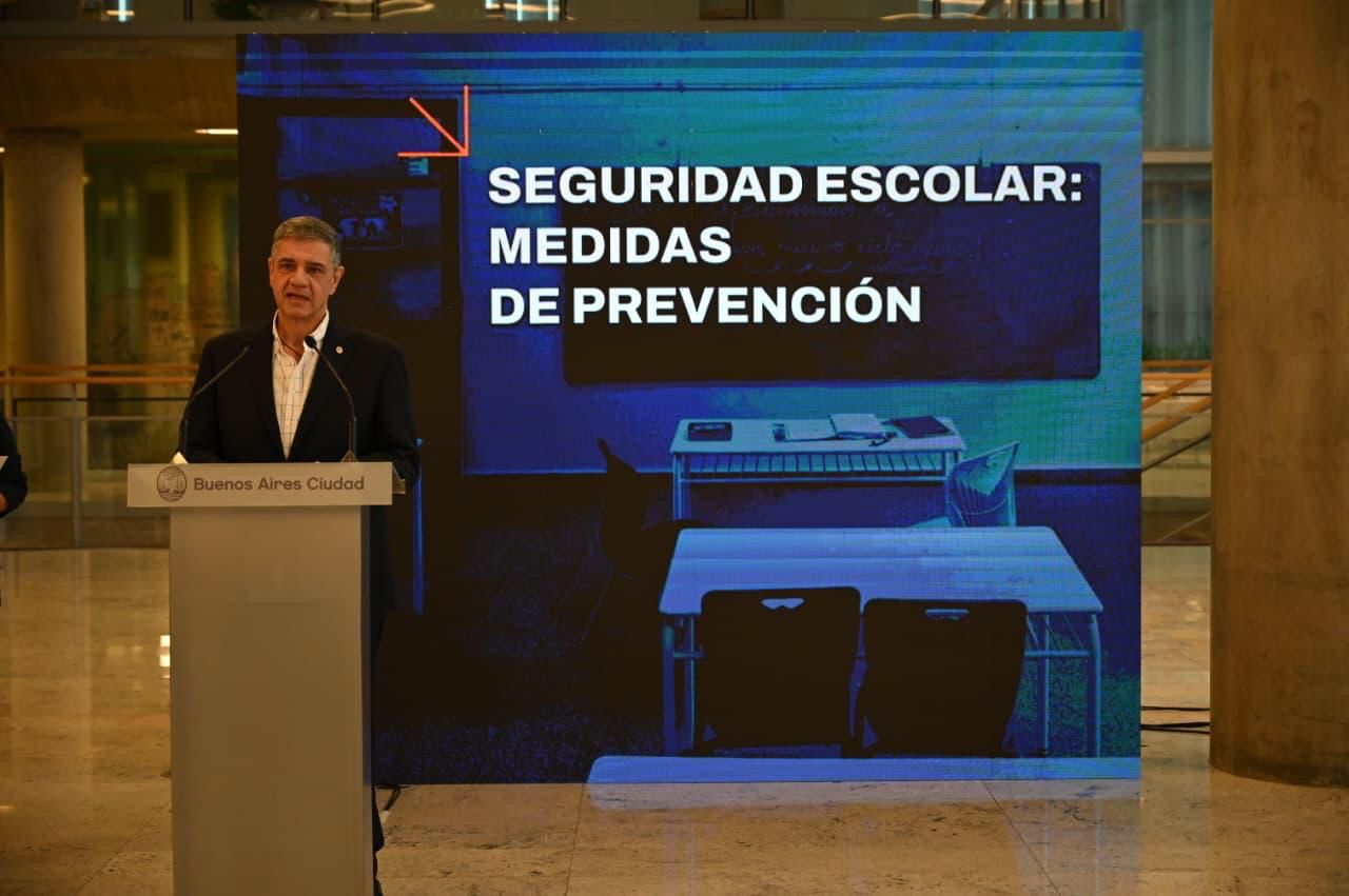 Desde el primer momento la Ciudad aplicó el Protocolo del Ministerio de Educación 