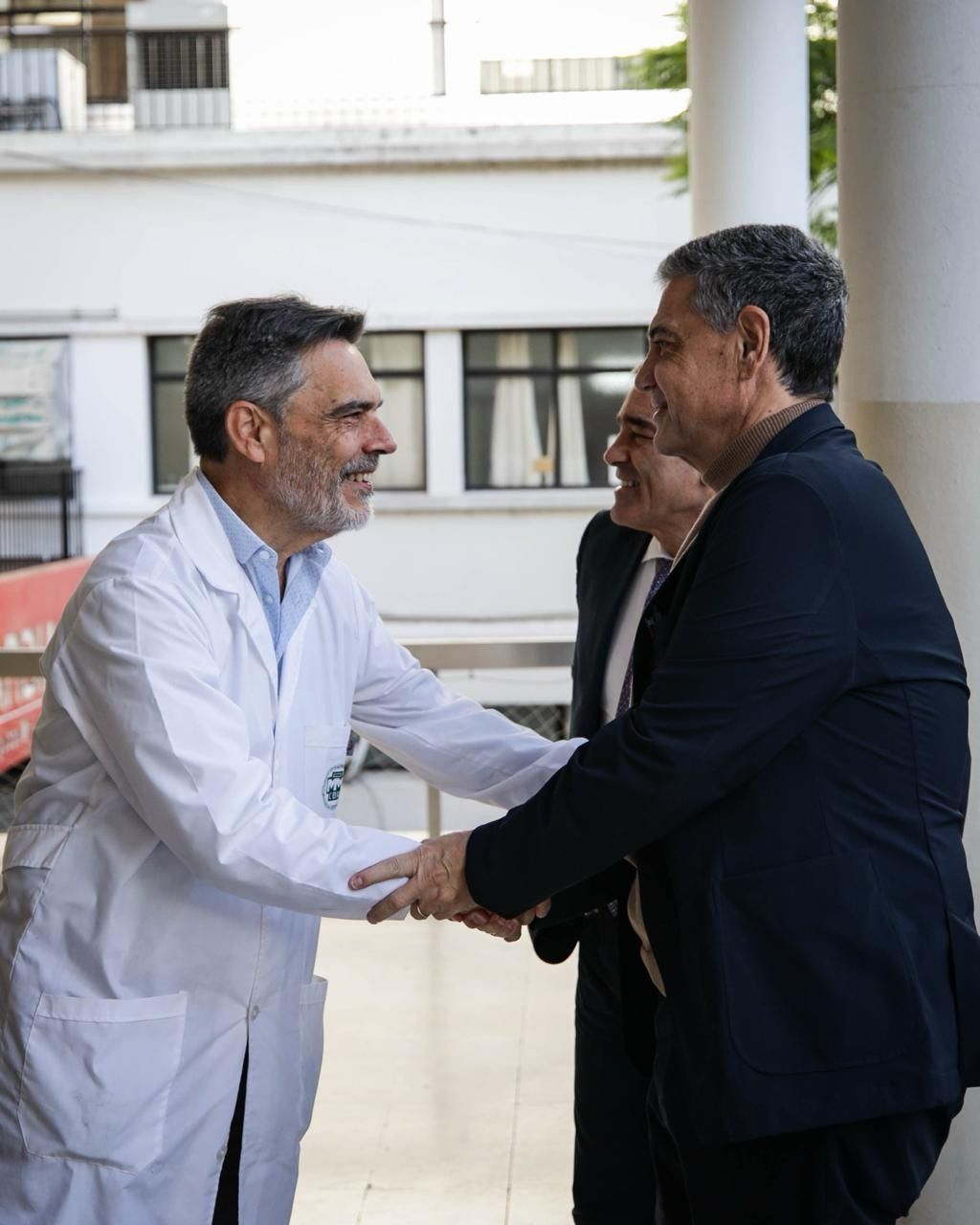  El Jefe de Gobierno, Jorge Macri, supervisó los trabajos en el Hospital Fernández