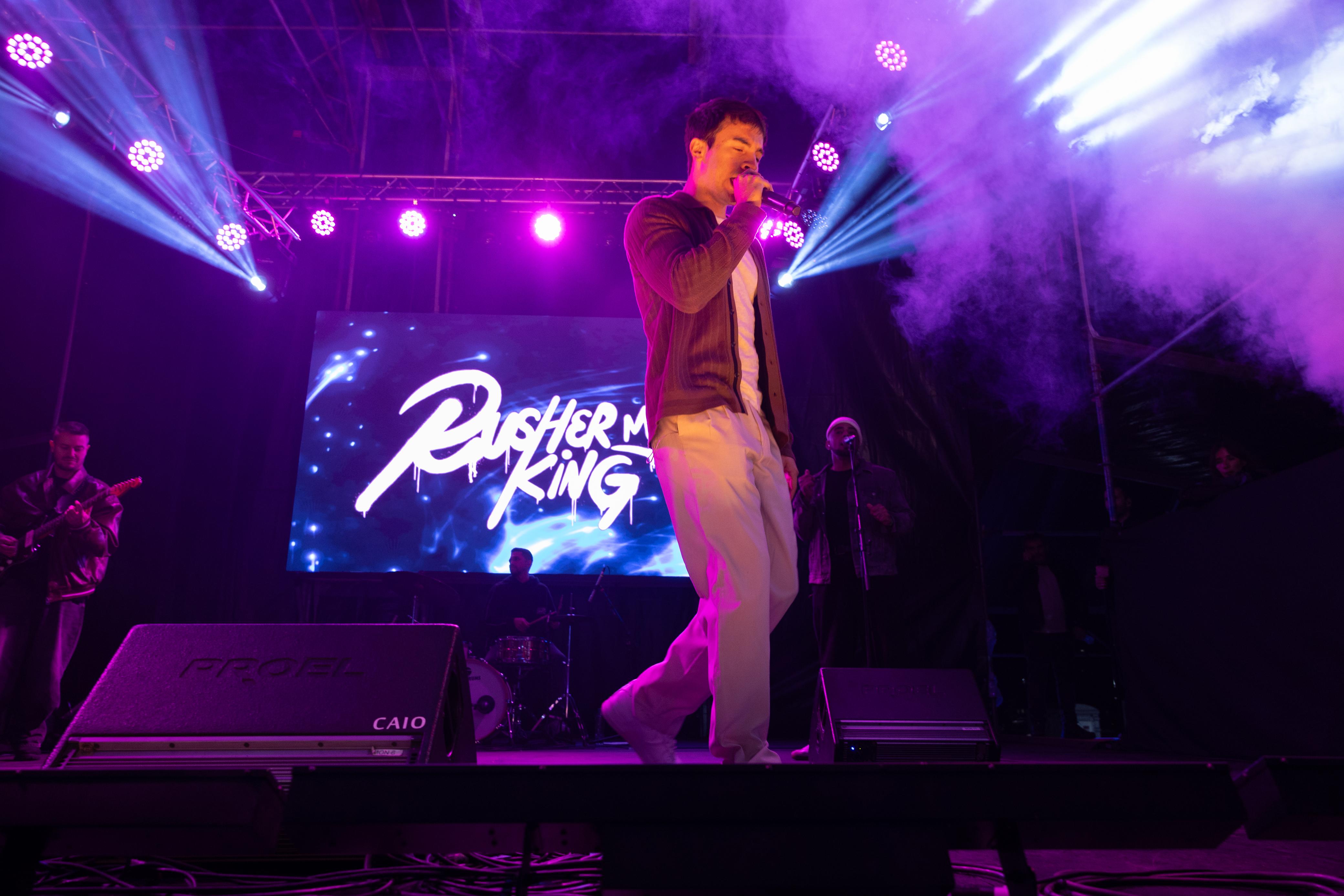 Rusherking en el cierre de Festival Ciudad Joven