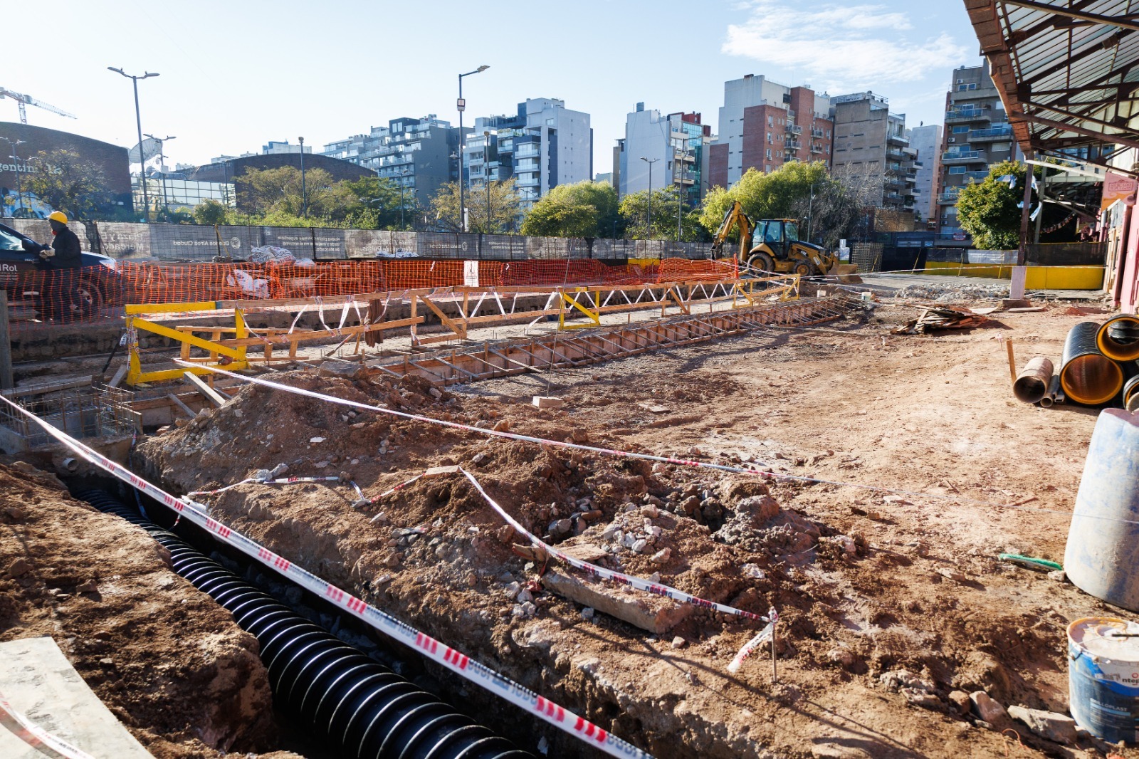 Está ubicada sobre el playón de General Enrique Martínez y Concepción Arenal. Foto: GCBA.