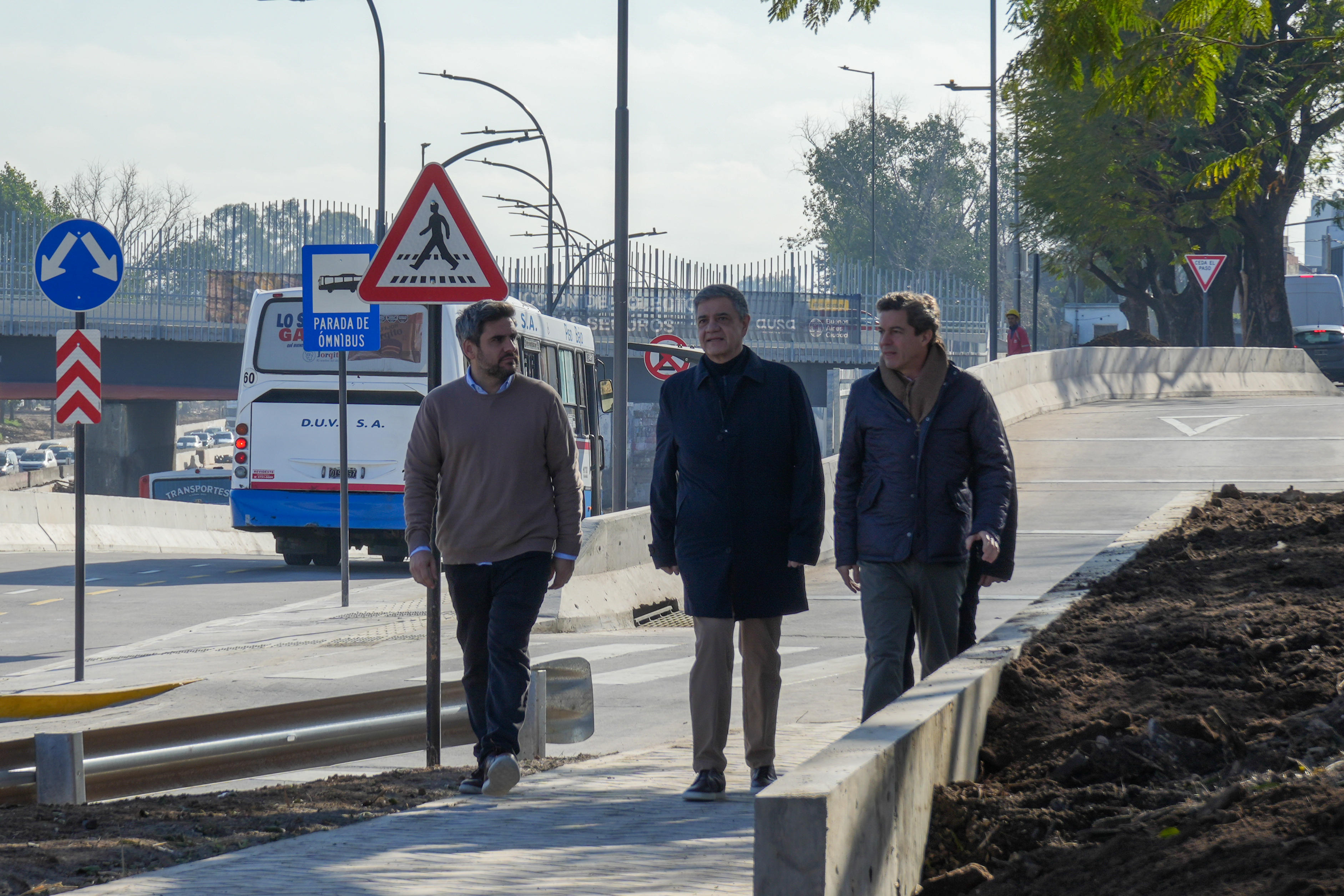 La Ciudad ya terminó las dos colectoras de la nueva autopista parque Dellepiane, la obra pública más grande del país