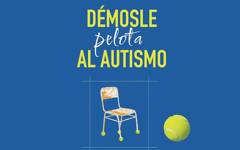 Imagen ilustrativa de la campaña “Démosle pelota al autismo”, que impulsa la reducción de estímulos sonoros en aulas públicas para favorecer la concentración.