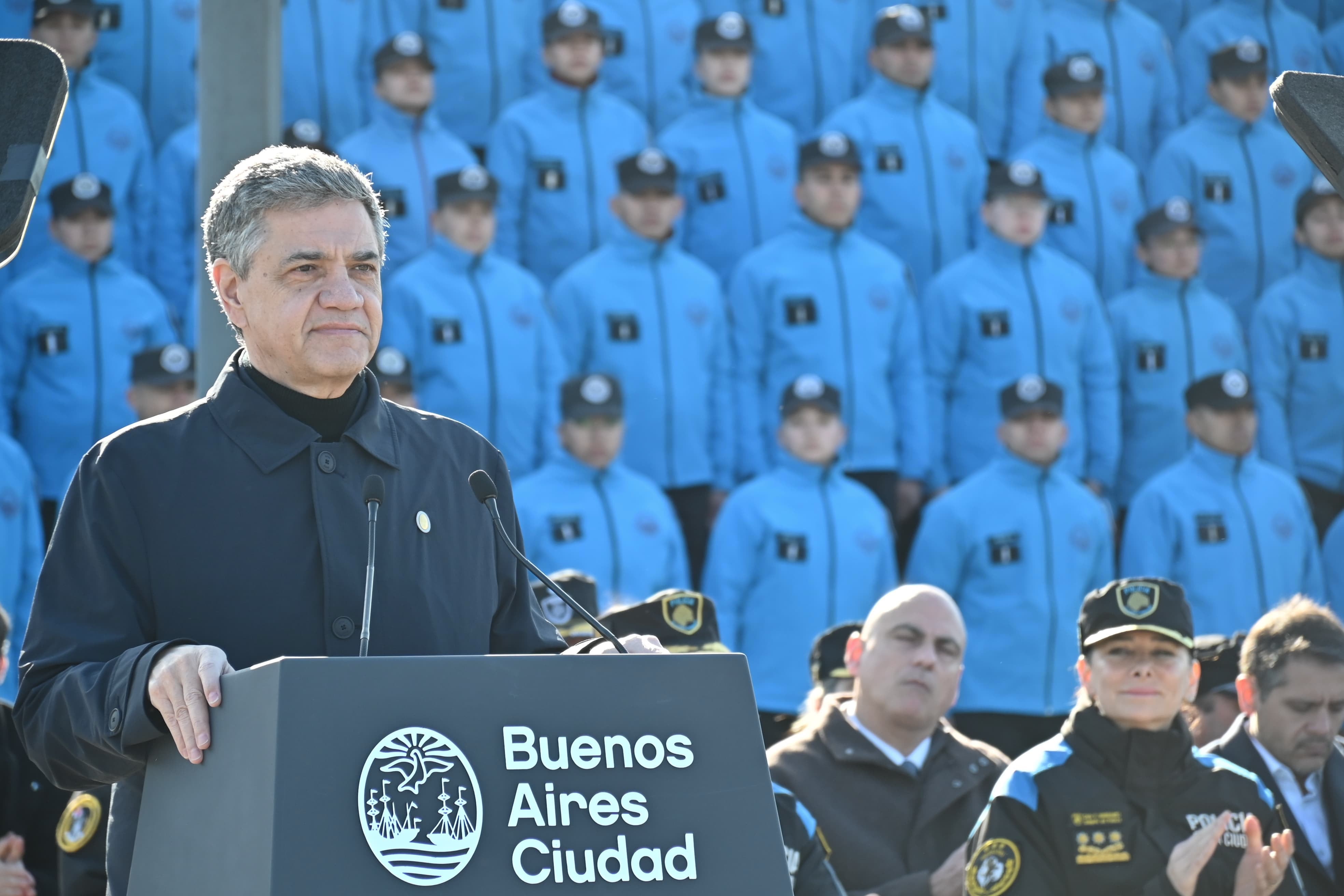 Jorge Macri reconoció a los mejores cadetes de la Policía de la Ciudad