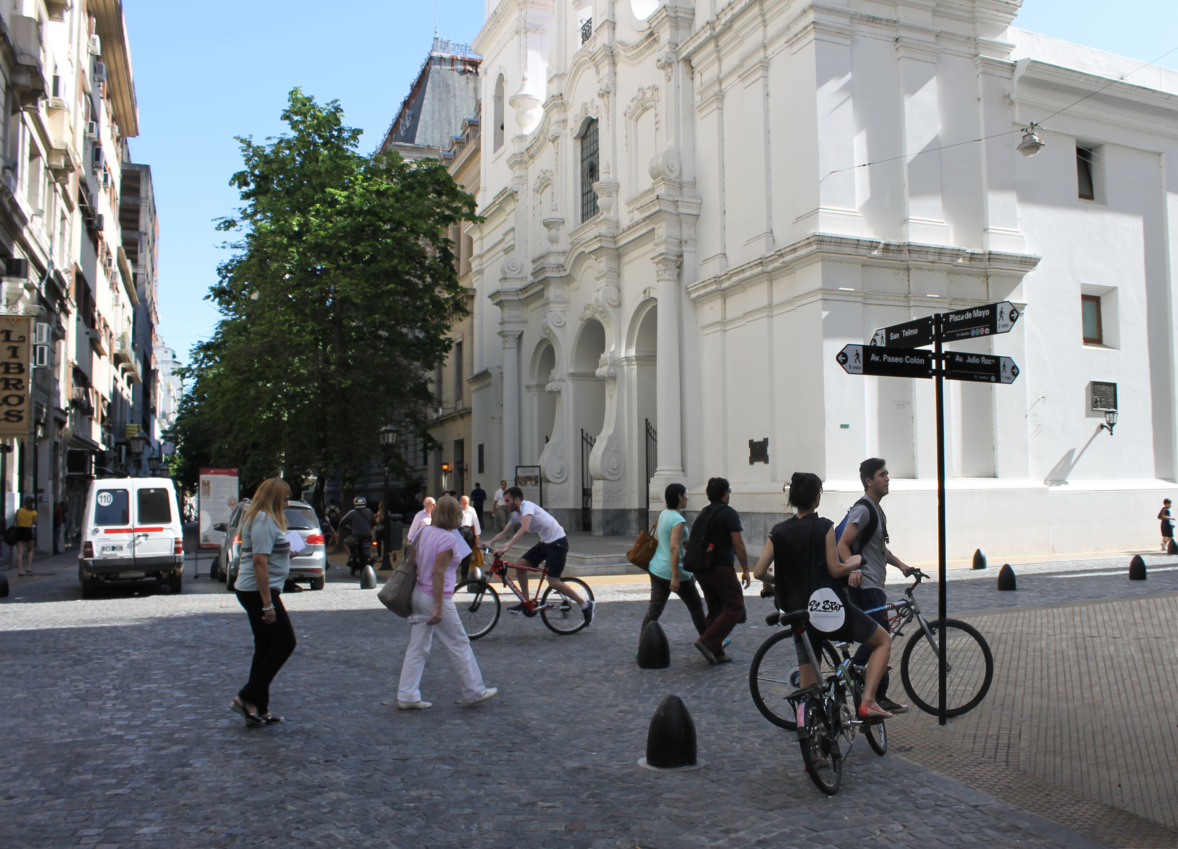 direccionadores peatonales