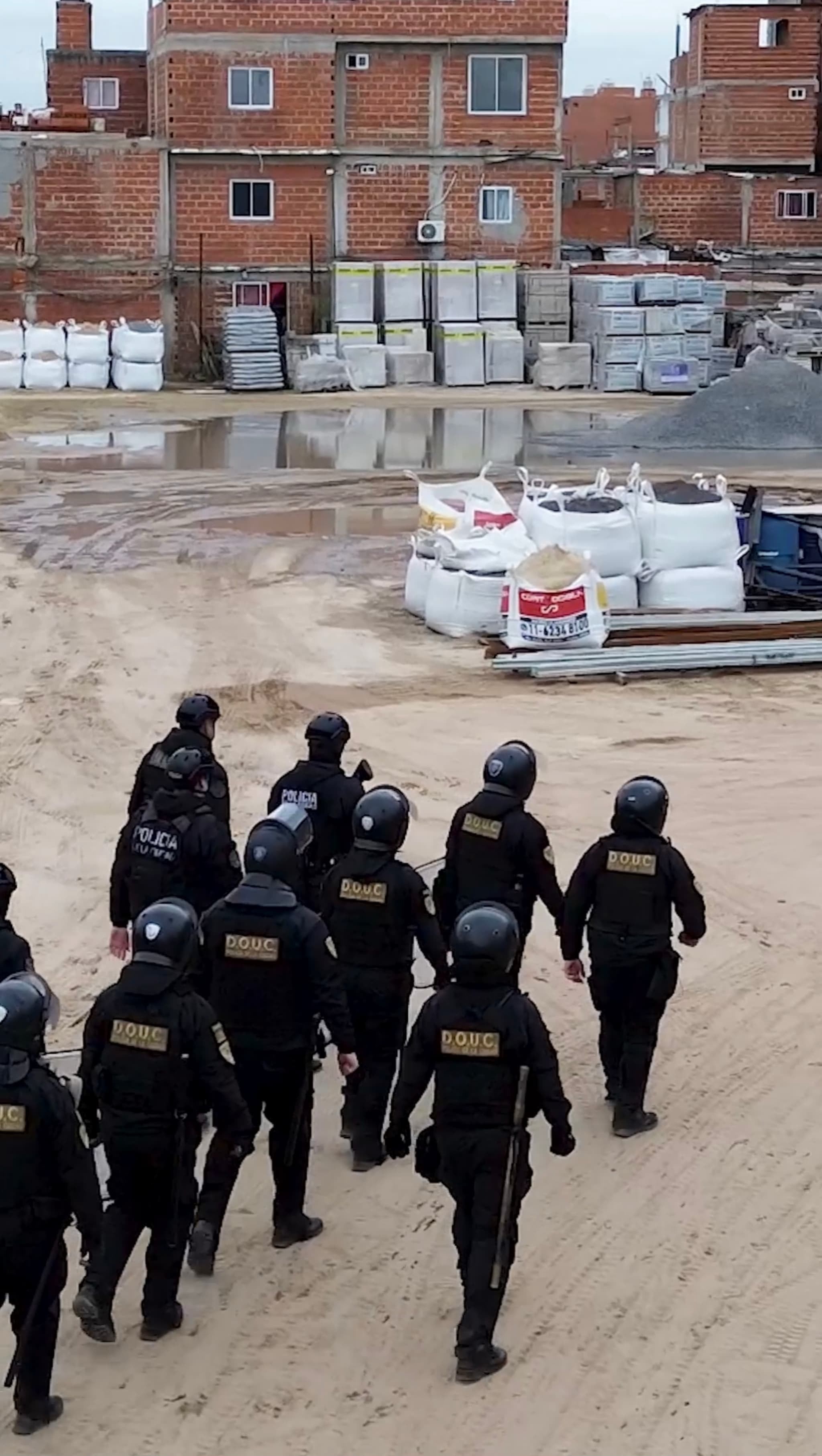 Operativo en La Carbonilla