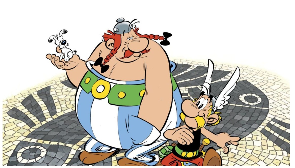 Corrientes 24 y un homenaje al creador de Asterix