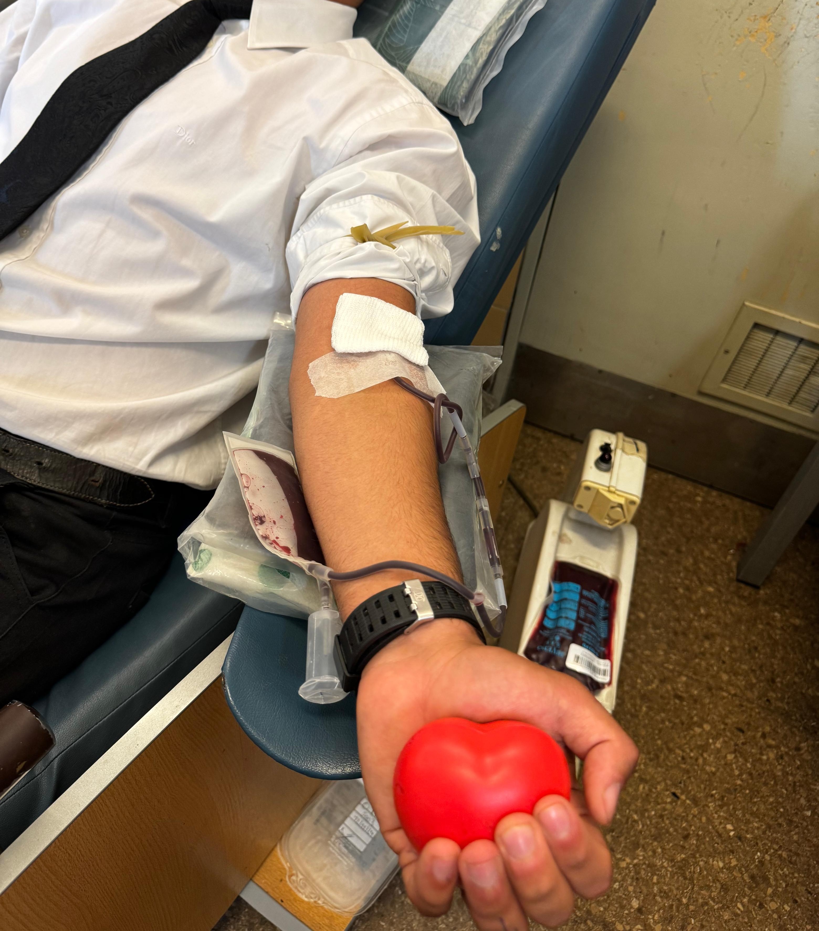 donación voluntaria de sangre