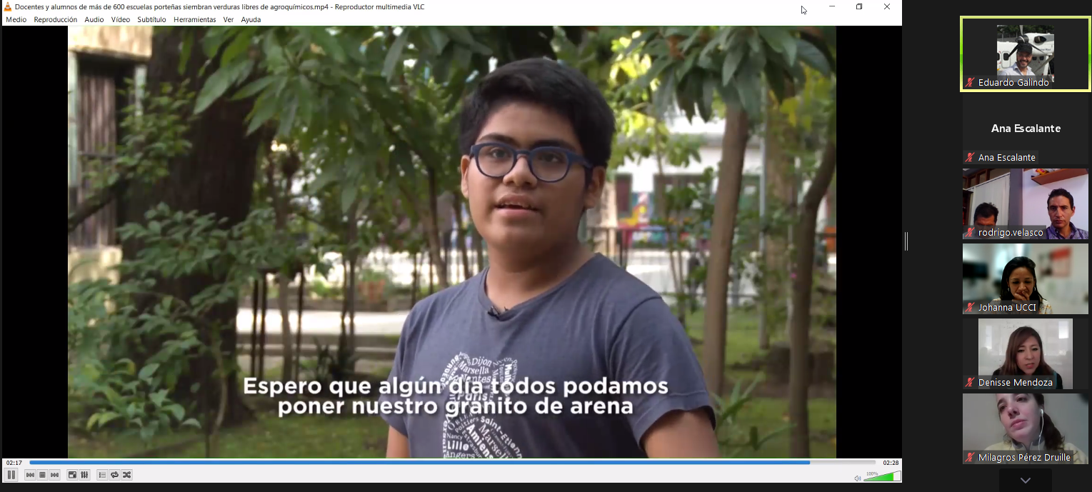 Estudiantes de la Escuela Técnica N°34