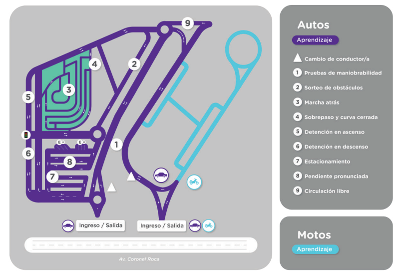 Nueva pista de prácticas