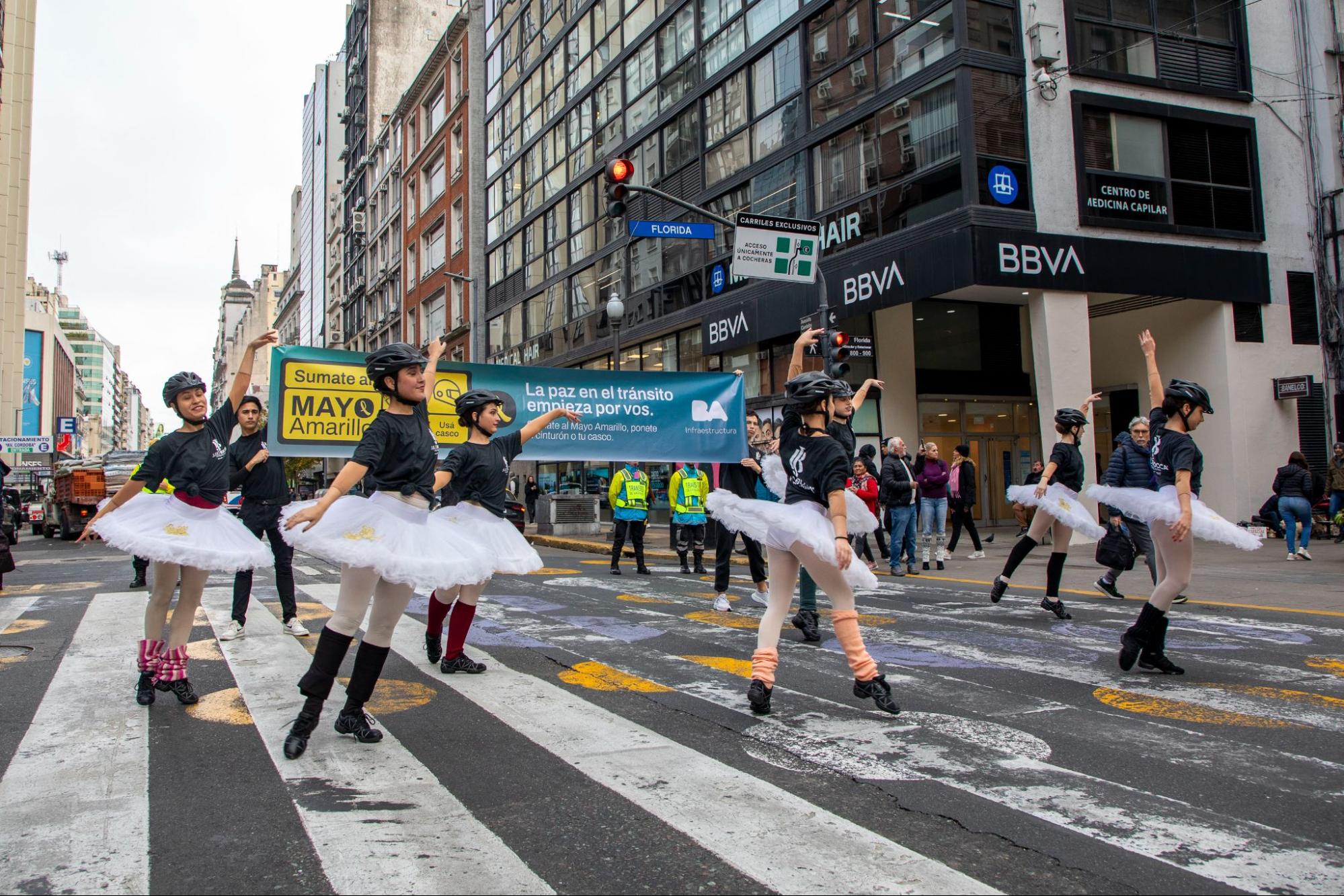 bailarinas en microcentro
