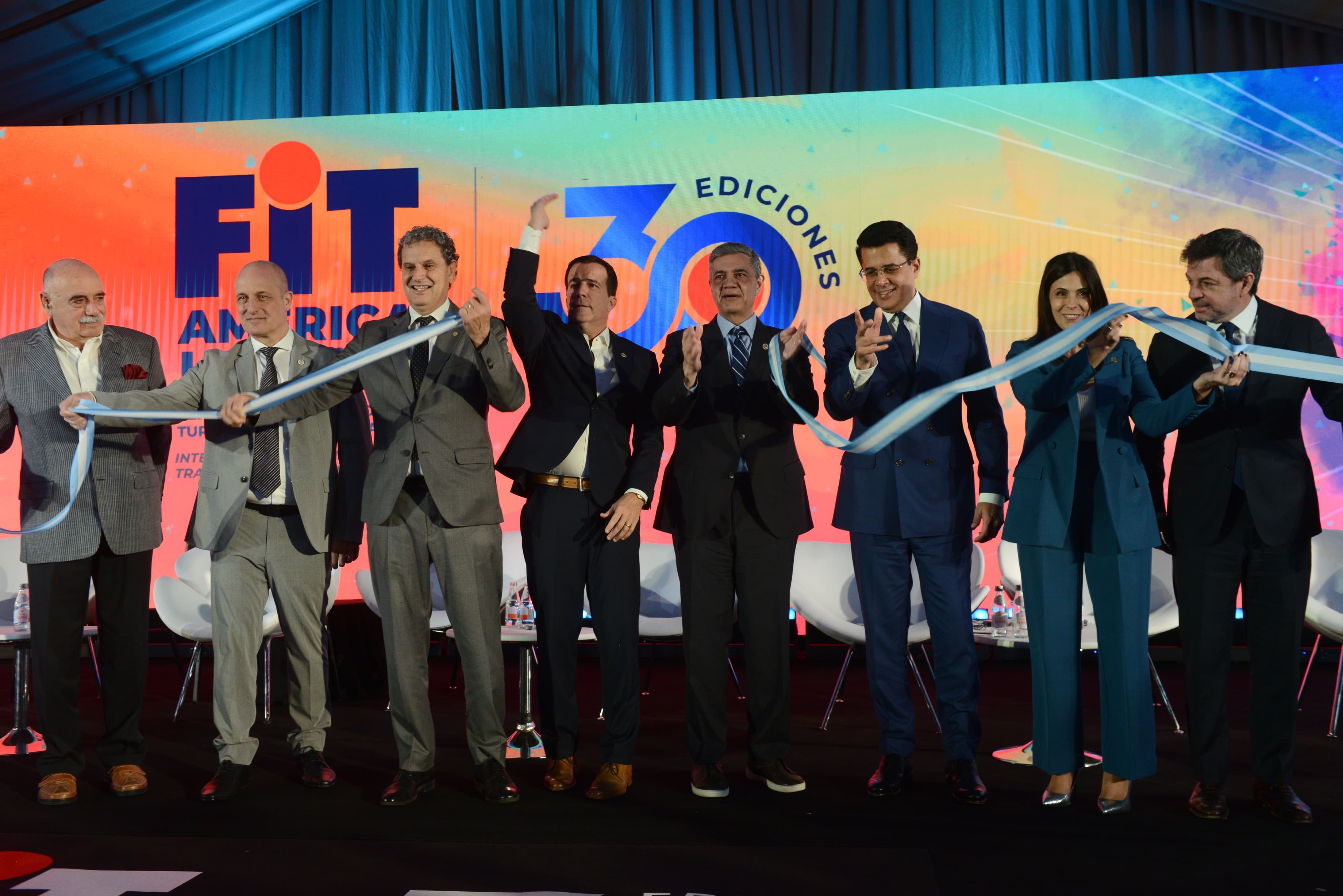 Jorge Macri en la Feria Internacional de Turismo.