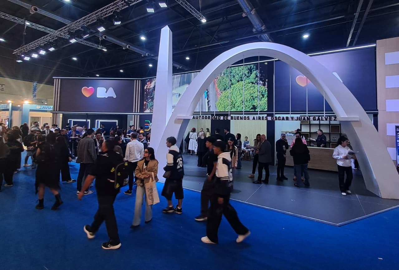 Jorge Macri en la Feria Internacional de Turismo.