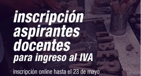 Afiche de Inscripción a Aspirantes a Docentes