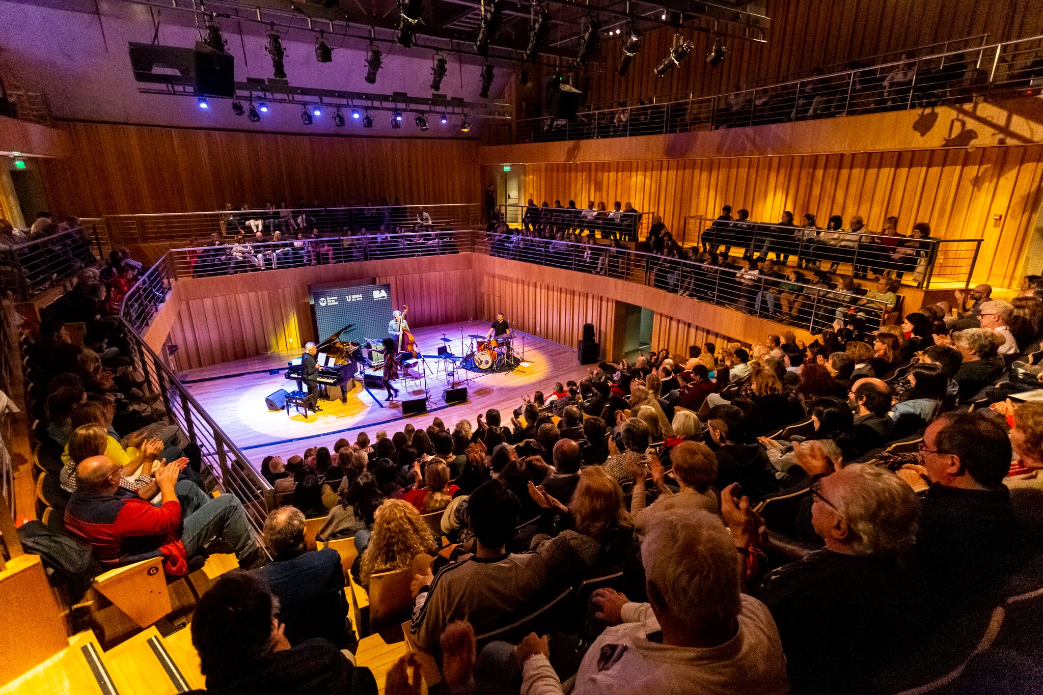 Concierto de musica en la Sala de Camara de la Usina del Arte