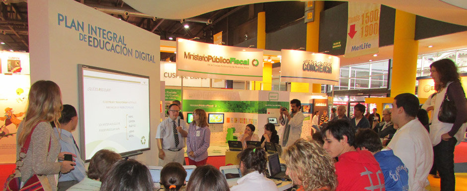 Escuelas verdes en la Feria del Libro