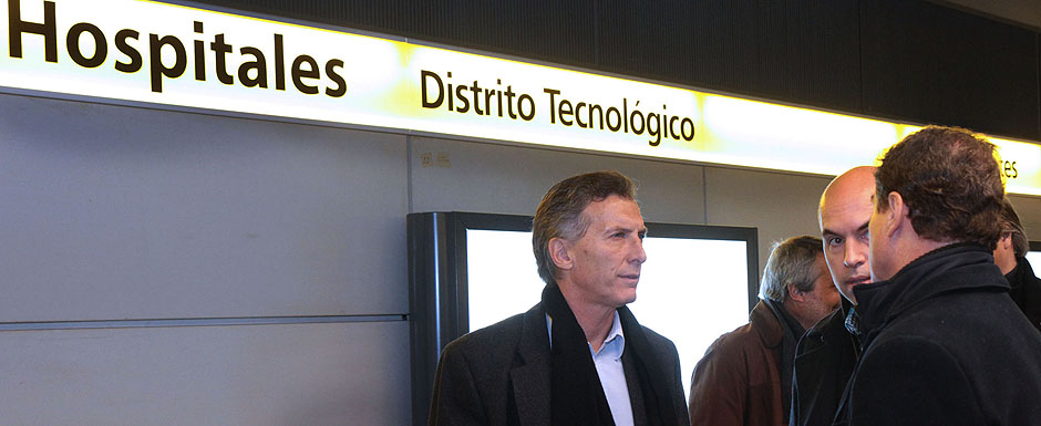 Macri presentó la estación Hospitales de la Línea H de subte