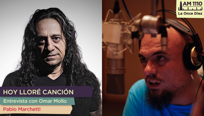 Omar Mollo en "Hoy lloré canción"