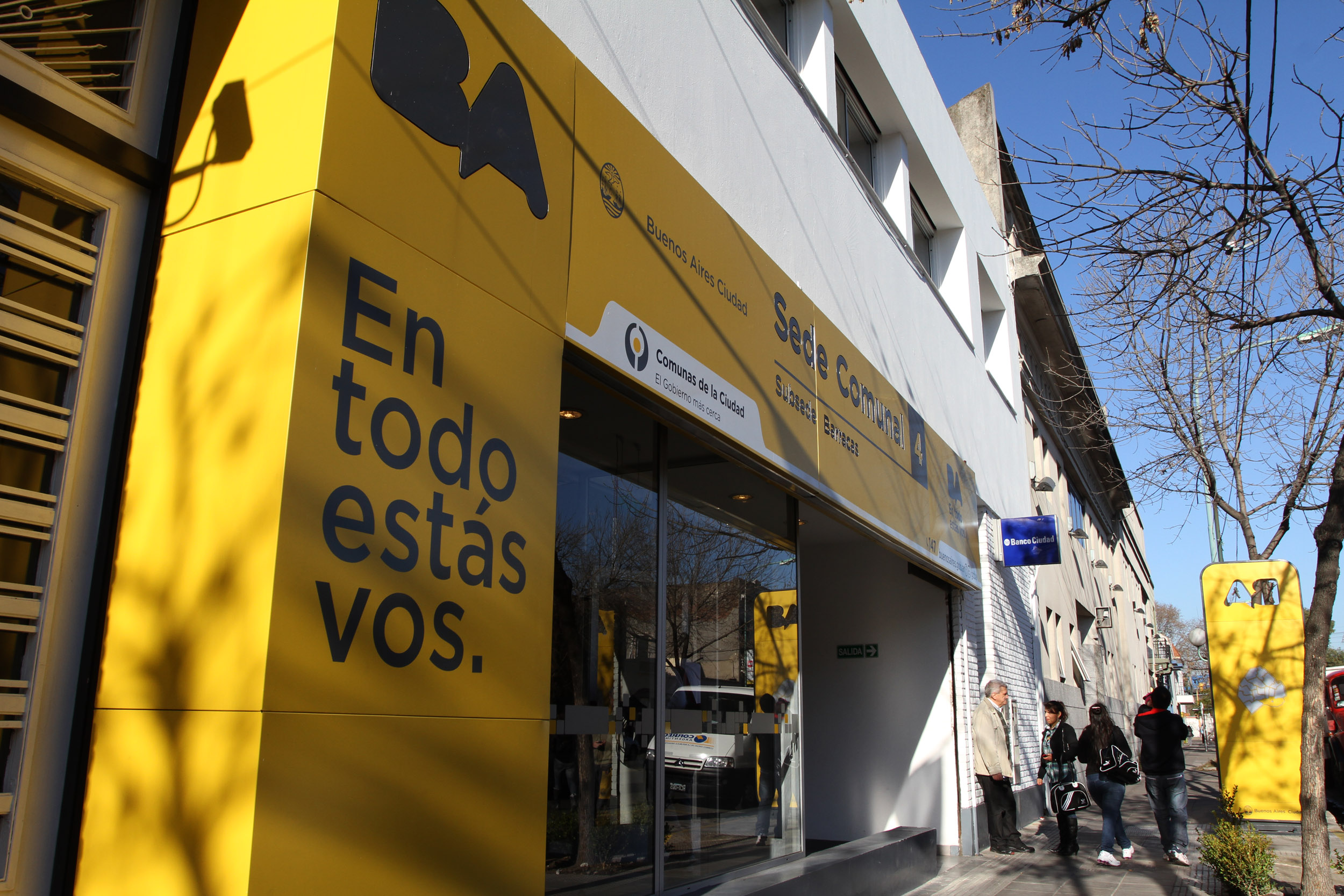 Se inauguró la Subsede Comunal 4 en Barracas
