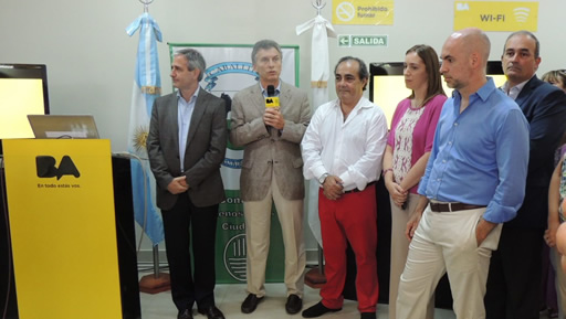 Macri inauguró la Sede Comunal 6